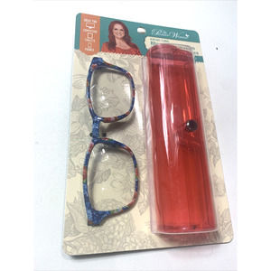 The Pioneer Woman "Vintage Floral" Blue Light Screen Protection Glasses W/ Case